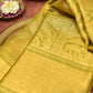 Pure Tissue silk Kanjivaram with tall golden zari boarder