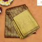 Pure Tissue silk Kanjivaram with tall golden zari boarder