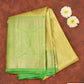 Pure Tissue silk Kanjivaram with tall golden zari boarder