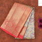 Pure Tissue silk Kanjivaram with tall golden zari boarder