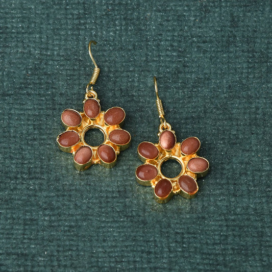 Floral beaded Earrings