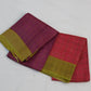 Pure Tussar silk saree with Checks all over  and golden zari boarder