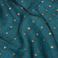 Pure Matka linen silk with muslin pallu and handwoven sequins